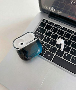 NØIR BLUE AIRPOD CASE