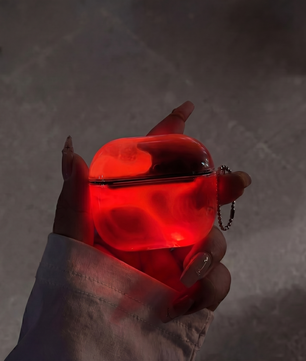 NØIR RED AIRPOD CASE