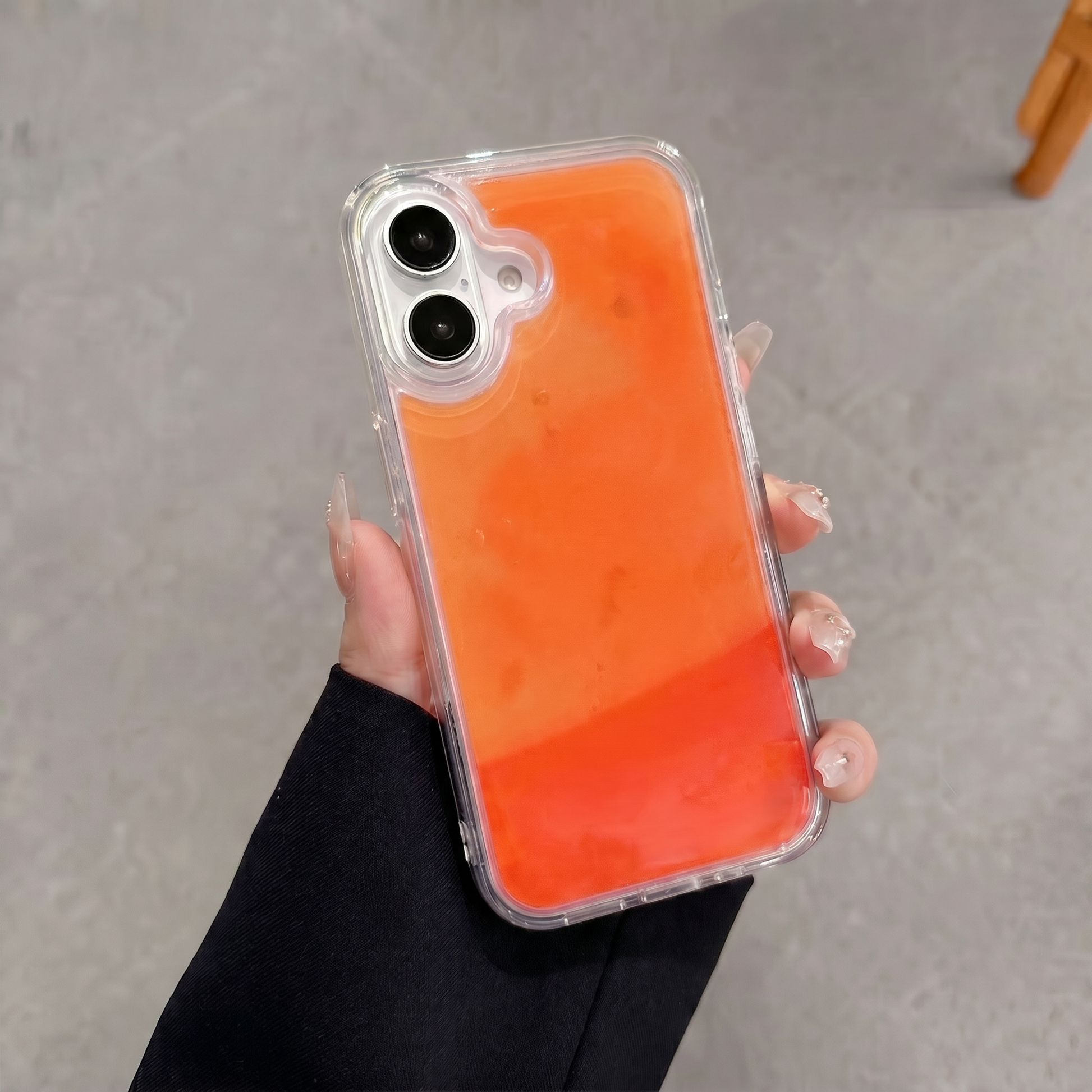 NØIR ORANGE IPHONE CASE