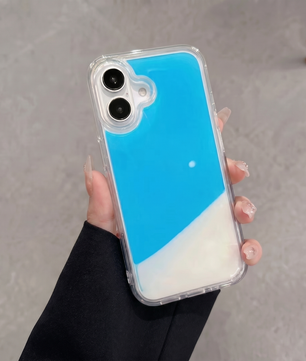 NØIR BLUE IPHONE CASE