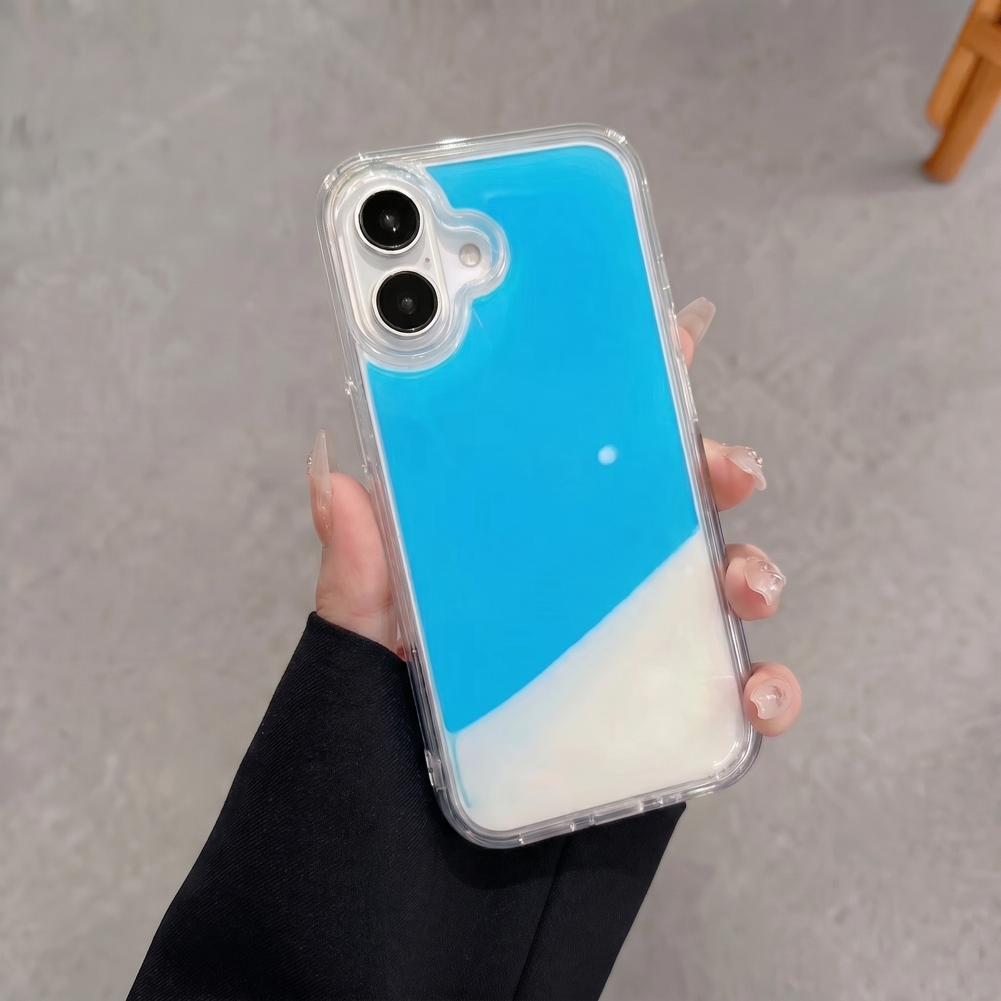 NØIR BLUE IPHONE CASE